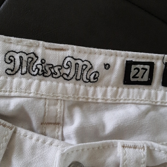 Miss Me White Skinny Jeans, sz 27 - Picture 14 of 16